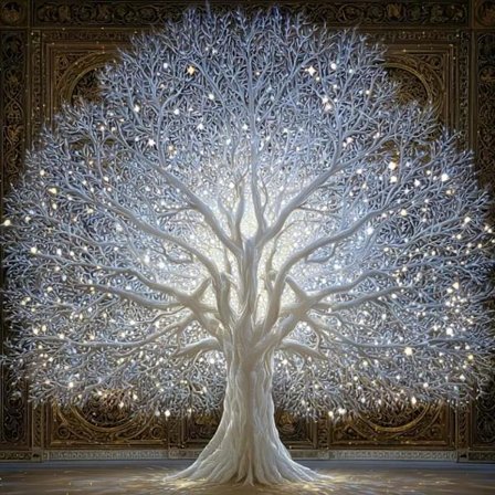 5D Diamantmaleri Sæt til Voksne, Lysende Træ Diamant Kunst Sæt til Voksne Begyndere, DIY Fuld Bor Ædelsten Kunst Maleri med Diamanter til 