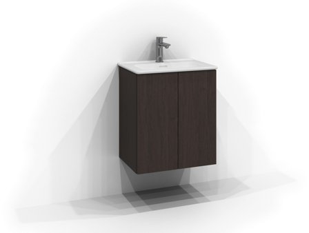 Svedbergs Poem Tvättställsskåp 2 dörrar Brun Ask, Badrum