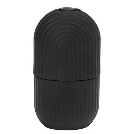 Is Ansiktsroller Kall Is Form Holder Silikon Gjenbrukbar for Ansiktsskjønnhet DIY Ansiktspleie Svartstripet