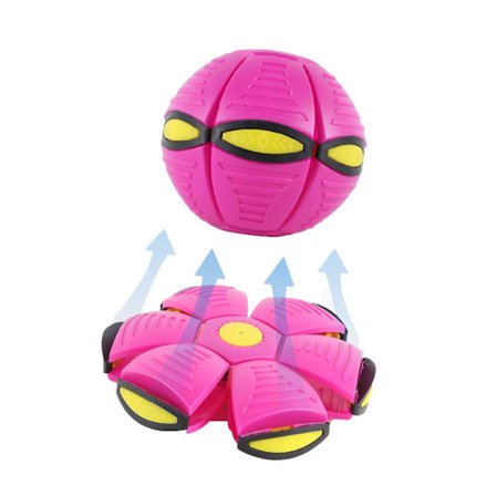 Doggy Disc Ball Magic Ball Hund Leksak Bollar Interaktiv Vallning Dekomprimering Husdjur Leksaker