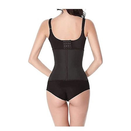 Kvinnors Bustier Latex Slankningskorsett Slankningsmidjetränare för Platt Mage(S)