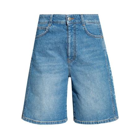 Stella McCartney, Short Shorts Blauw, Dames, Maat:W29