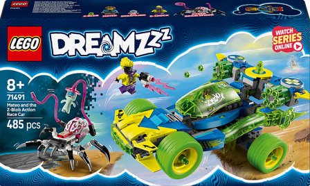 Lego Dreamzzz Mateo Og Z-Blobactionracerbilen 71491, Børn & Forældre, Motorik & Bevægelse, Klodser Og Stabletårne