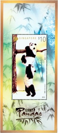Singapore - Kæmpepandaen - Postfrisk specialark