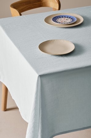 Jotex - Duk Linmiks (Field Unset) Lys blå - LINA - Kjøp Duker hos Jotex