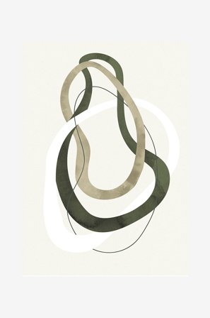 Malerifabrikken - Juliste Acrobat 2 - Vihreä - Julisteet - - Homeroom