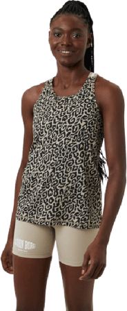 Björn Borg Women's Borg Tank Elastic Women Short sleeved fitness sweater Beige S