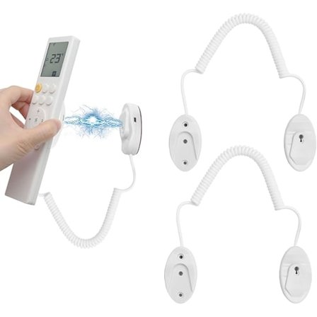 Kappaletta Kaukosäätimen Pidike Seinäteline Magneettiset Kaukosäätimen Pidikkeet Jousijohtoilla Itsekiinnittyvät Magneettiset Kaukosäätimen 