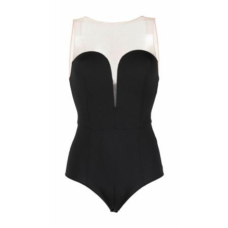 Elisabetta Franchi - Toppar - Svart - Dam - Storlek: S, Dam, Storlek: S