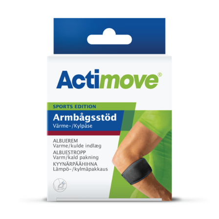 Actimove Sports Edition Albuestropp varme/kjølepakke, Onesize, 1 stk.
