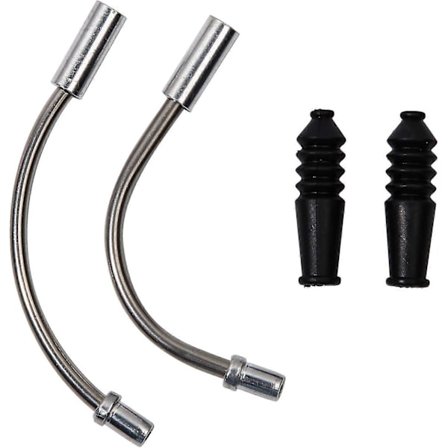 Cykel V Bremse Noodle Kabelstyrerør, Cykelbremserør med Gummistøvler til Mountainbikes Cykler