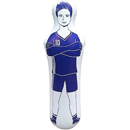 160 cm fotbollsträningsbarriär - uppblåsbar fotbollsträningsbarriär - målvaktsträningsbarriär - tumbler - luftdocka - försvarare