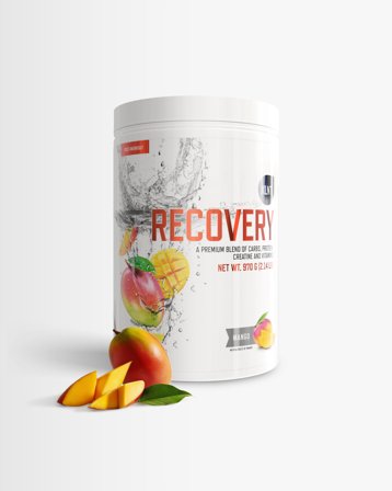 Restitution – XLNT Sports Recovery, 912 g, Strawberry Melon Fusion