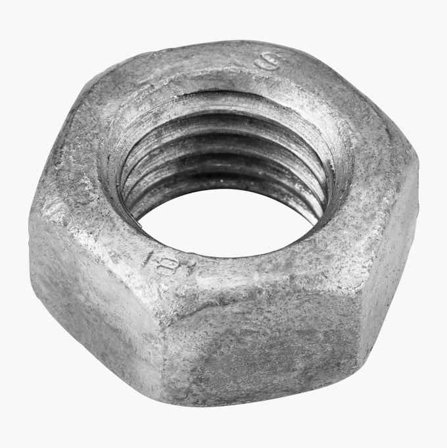 Biltema - Mutter M24 varmforsinket 5 stk.