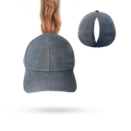 Baseballkasketter med hestehale til kvinder med nem magnetlukning til udendørs aktiviteter