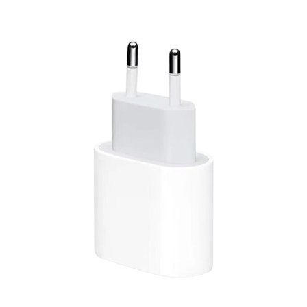 Europeisk standard PD-adapter, kompatibel med Apple iPhone mobiltelefon snabbladdning, typ-c gränssnitt, 20W original laddningshuvud