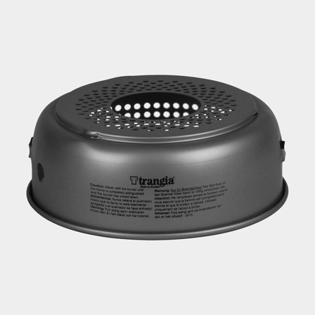Alaosa tuulisuoja retkikeittimeen Trangia VU25, HA / kovaanodisoitu alumiini, sopii 25 Large