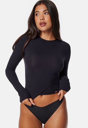 DORINA Noa Top Long Sleeve BK0001-Black Klær