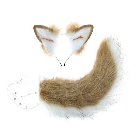 Kattöron Vallhundin Korvat Eläin Söpö Panta Tarvikkeet Halloweeniin Jouluun (Korvat + Häntäsetti)