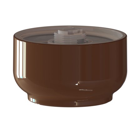 Ifö OHM 100 Armatursockel rak, IP44, G9 Brun, Belysning