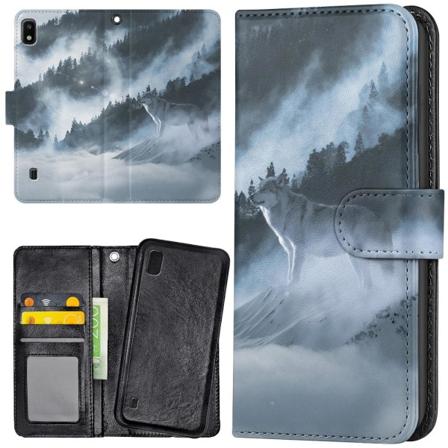Samsung Galaxy A10 - Plånboksfodral/Skal Arctic Wolf