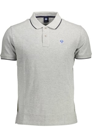 North Sails Polo Maniche Corte Uomo Grigio
