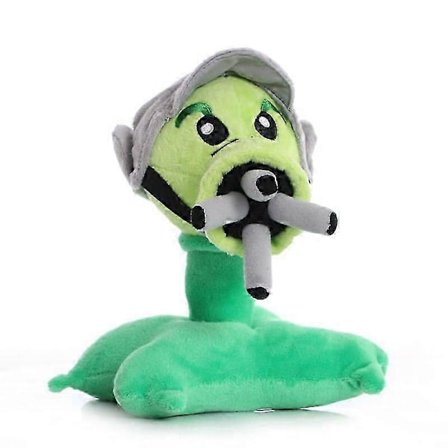 Nya Plants VS Zombies 15-20cm Plyschleksaker Tecknad Anime Docka Peashooter Cherry Bomb Wall-Nut Sunflower Squash Split Pea Barnpresent, pcy [DB]