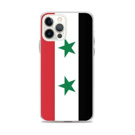 Mobilskal Flagga Syrien - iPhone 12 Pro Max