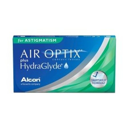 Air Optix Plus Hydraglyde For Astigmatism - 6 linser - Månedslinser