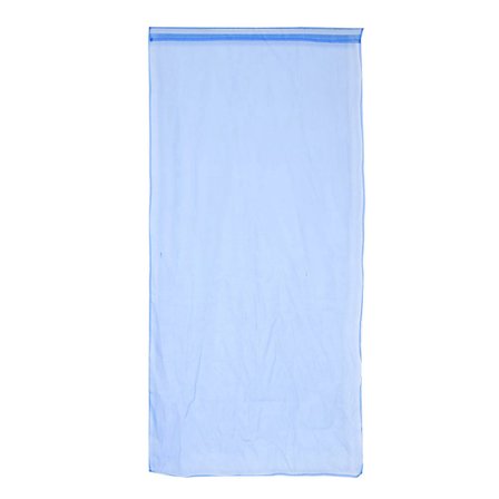 Skir stavficka Fönstergardin Sovrum Balkong Drapering Gardin Fönsterbehandling (mörkblå)