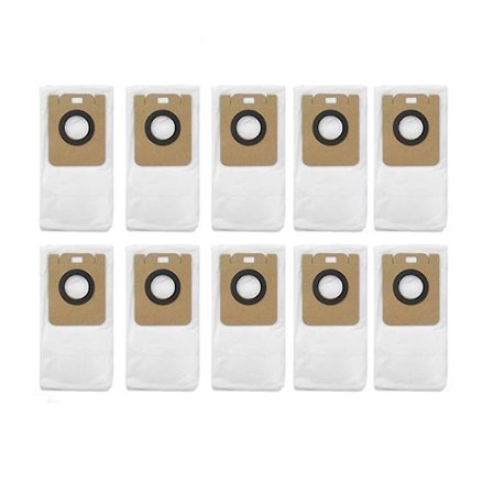 10 st dammsugarpåsar för Bot D10 Plus Rls3d dammsugare reservdelar tillbehör [DB]