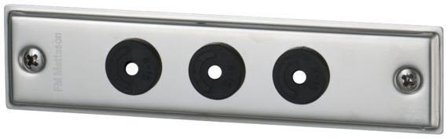 FM Mattsson 8531825 Täckbricka 3-rör, 12-22 mm, Installation