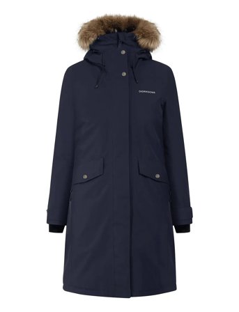 Erika Wns Parka 3 Outerwear Parka Coats Blue Didriksons