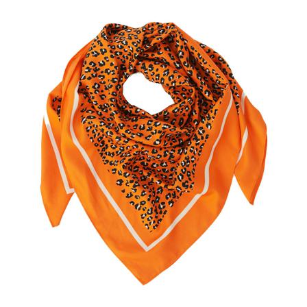 Part Two Silky Halstørklæde Orange, Dame Tørklæder, Størrelse: ONE Size
