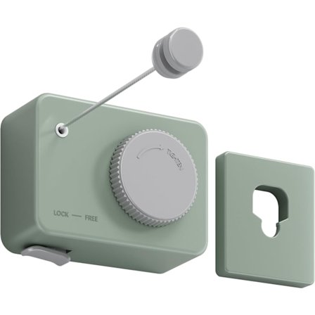 Uttrekkbar klessnor for innendørs/utendørs bruk - Justerbar 4,2 m rustbestandig klessnor med anti-sag funksjon, kompakt design for leilighet