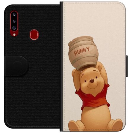Kompatibelt Lommeboketui til Samsung Samsung Galaxy A20s Nalle Puh Honning Disney Ole Brumm