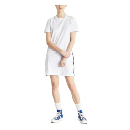 Calvin Klein Side Contrast Kjole Hvid, Dame