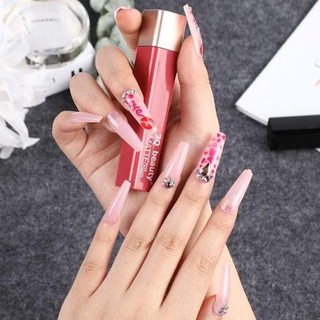 Fake Nails Ballerina 3 3