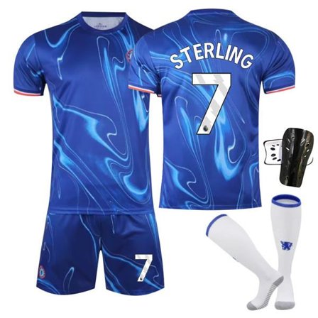 Chelsea Hemmatröja Barn Fotbollströja 2024-2025 Hemma Sting Nr 7 - Strumpskydd 3XL Nr 7 - Strumpskydd Nr 7 - Strumpskydd[qb] Nr 7 - Strumpskydd