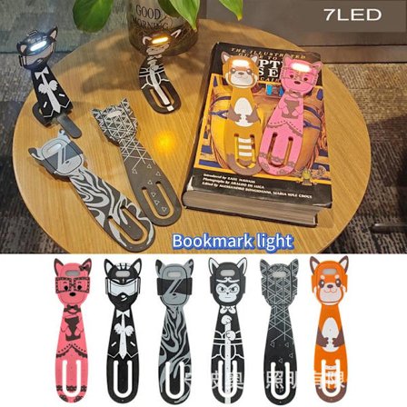 Sød Clip Boglampe | Mini Øjenvenlig LED Læselampe