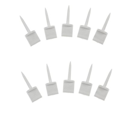 10 stk Plast Profesjonelle Pilmålspiker for Målskiver