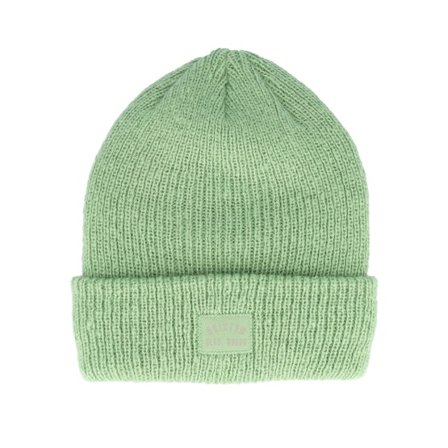 Brixton - Vert cuff Bonnet - Woodburn W Tall Brushed Beanie Elm Cuff @ Hatstore