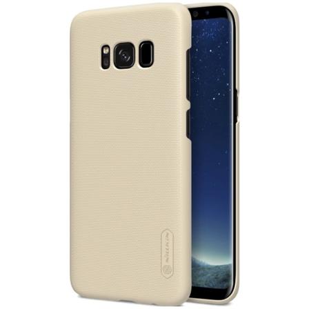 Galaxy S8 - Stilig matt deksel fra NILLKIN Krämvit