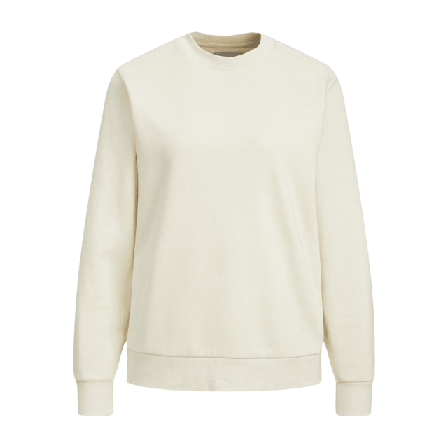 TeeShoppen Basic Crewneck Sweat Tröjor Dam Beige XL
