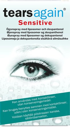 Tearsagain Eye Spray Sensitive, Medicin & Pleje, Øjne, Øjenspray