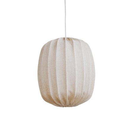 Watt&veke Prisma Linen Natural taklampe, 25 cm