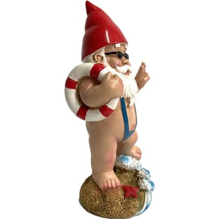 Havefigur med Solcellelys, Stor Havefigur