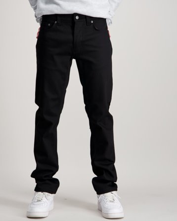 Nudie Jeans Grim Tim Svart Jeans Kille - Kids Brand Store