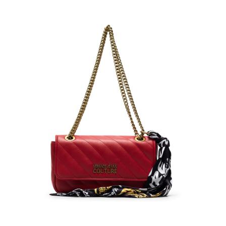 Versace Jeans Couture, Women& Shoulder Bag Versace Jeans Couture 73Va 4Ba 2 Zs 409 522 Red Czerwony, Kobieta, Rozmiar: ONE Size