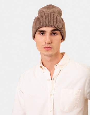 Merino Wool Hat - Optical White